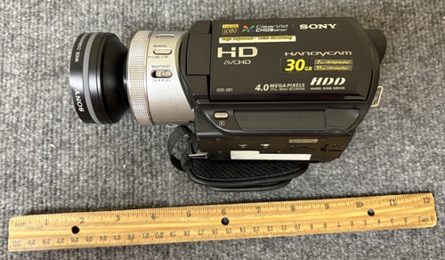 Sony hdr sr1 - videocamera, hd
